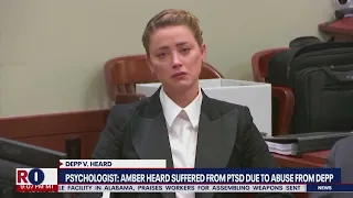 Johnny Depp trial: Amber Heard gets visibly emotional during psychologist testimony