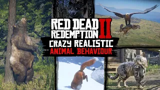 Crazy Realistic ANIMAL Behavior in Red Dead Redemption 2 PC