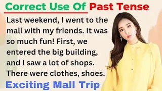 Exciting Mall Trip || Lerning English Through☘️ English Story || English Speaking practice