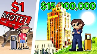 $1 HOTEL VS $15,000,000 HOTEL In GTA 5!