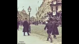 Moscow's Streets , 125 Years Ago ( footage ) 1896