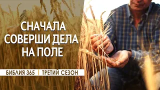 #196 Сначала соверши дела на поле - Алексей Осокин - Библия 365 (3 сезон)