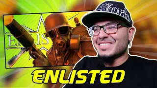 TheRussianBadger - [CHUCKLES IN FLAMMENWERFER] | Enlisted | REACTION