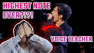 Man Sings HIGHER Than A PIANO | Voice Teacher Reacts to Dimash Kudaibergen