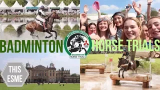 Badminton HORSE Trials Cross Country Day 2018 | Show Vlog | This Esme