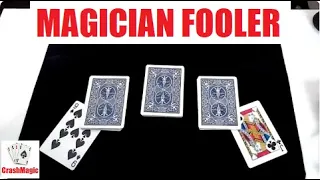 A Magician Fooler Card Trick Performance and Tutorial