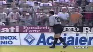 Vicenza Napoli finale ritorno coppa Italia 1996-97.