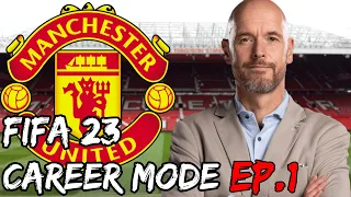 A NEW BEGINNING!!! | FIFA 23 Manchester United Career Mode Ep 1