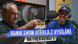 RANNÍ SHOW utekla z vysílání na FREKVENCI 1