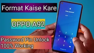 Oppo A92 Hard Reset Without Pc | oppo a92 hard reset forgot password new method 2021