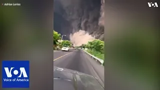 Brave Guatemalans drive toward ash cloud to help people after Fuego volcano eruption
