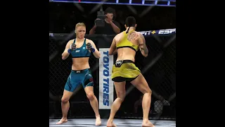 Amanda Nunes Knockout Ronda Rousey #shorts
