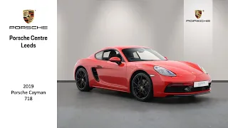 2019 Porsche Cayman 718