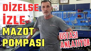 Dizel Yakıt Pompası Tamiri, Arızası, Bakımı, Temizliği