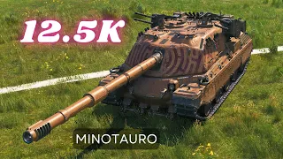 Minotauro  12.5K Damage 7 Kills World of Tanks   #wot #worldoftanks