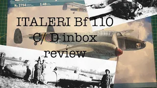 ITALERI Bf 110 C/ D inbox review