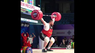 New world record snatch 225 kg Lasha Talakhadze | 2021 World Weightlifting Championships