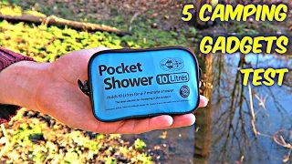 5 Camping Gadgets put to the Test