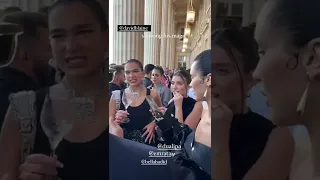 📹 | DUALIPA, Rina Lipa, Bella Hadid & Emily Ratajkwoski at BALENCIAGA's after party! 2022