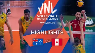 🇦🇺 AUS vs. 🇨🇦 CAN - Highlights Week 2 | Men's VNL 2022