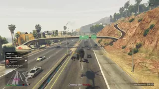 Gta 5 buzzard dodging missiles