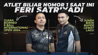 ANJI MENANG LAWAN  FERI SATRIYADI, ATLET BILLIARD NOMOR 1 SAAT INI❓❓