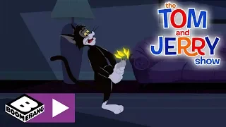 The Tom and Jerry Show | Butch Babysits For Tom's Date | Boomerang UK 🇬🇧