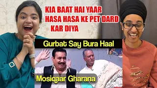 Indian Reacts To Mosiqar Gharana Gurbat Kay Hathon Preshan -Nasir Chinyoti & Honey Albela