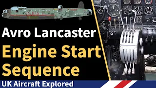 Avro Lancaster – Engine Start Up Sequence