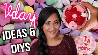 Valentine's Day Makeup, Outfit, and Hair Idea + DIY Gifts!