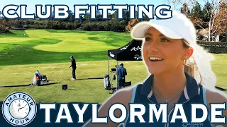 Hannah Gets Fitted At Taylormade's "The Kingdom"