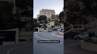 Citroën Ami flips and crashes in Monaco #TheBillionaireLifeVideo by: @ge_supercars