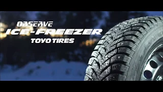 Observe Ice-Freezer - новая шипованная шина Toyo Tires