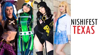 THIS IS NISHIFEST SPRING 2022 DALLAS TEXAS BEST COSPLAY MUSIC VIDEO ANIME COMIC CON コスプレ COSTUMES