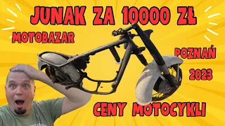 Ceny Motocykli MotoBazar Poznań 2023  JUNAK za 10000zł