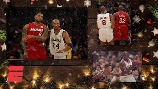 Shaq vs. Kobe, LeBron vs. T-Mac highlight NBA Christmas game moments | NBA on ESPN