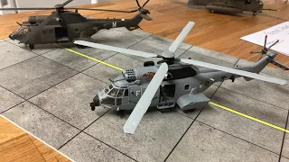 Medium Helicopter Machination’s!!  The Heller 1/72 Super Puma Helicopter and procurement dilema!