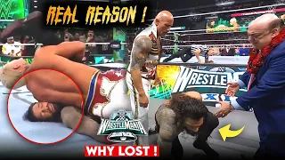 REAL REASON ! Why Roman Reigns LOSE Undisputed Championship | Why Cody Rhodes End Roman TITLE Reign