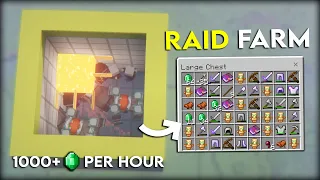 Minecraft 1.19 RAID FARM TUTORIAL in Minecraft Bedrock (MCPE/Xbox/PS4/Nintendo Switch/PC)