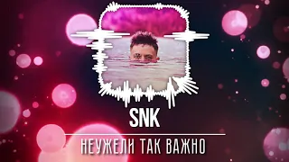 SNK - Неужели так важно (Audio) (Prod. by ProoVY)