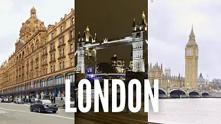 London in Winter 2023 | London Walking Tour 4K HDR January 2023