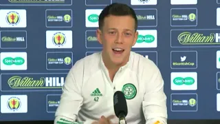 Callum McGregor - Celtic v Hearts - Pre-Match Press Conference