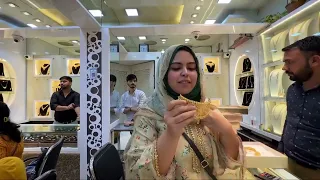 Aj gye gold shop pr 🪙|Aj ki Jewellery shopping|Saba Ibrahim