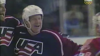 Phil Housley Goal - USA vs. Russia, 2002 Olympics SEMIFINALS
