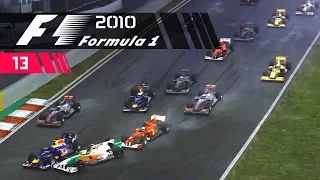 КАРЬЕРА F1 2010 #13 (12) - ДОЖДЬ ТЕПЕРЬ НЕ ПОМЕХА