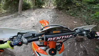 KTM 300 EXC Factory Edition 2015 Hard Enduro Lap @ Mt. Horshan Special Test - הספיישל המעגלי בחורשן