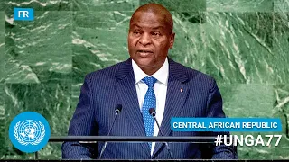 (Français) 🇨🇫 Central African Republic - Head of State Addresses UN General Debate, 77th Session