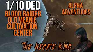 Eve Online Blood Raider 1/10 DED Old Meanie Cultivation Center  (Full Alpha Mode )