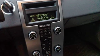 Volvo s40, c30, v50 How to set to automatically close the window