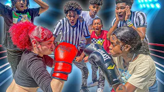 THE BOXING MATCH FOR JAY'S LOVE ( NETTE VS KAI )